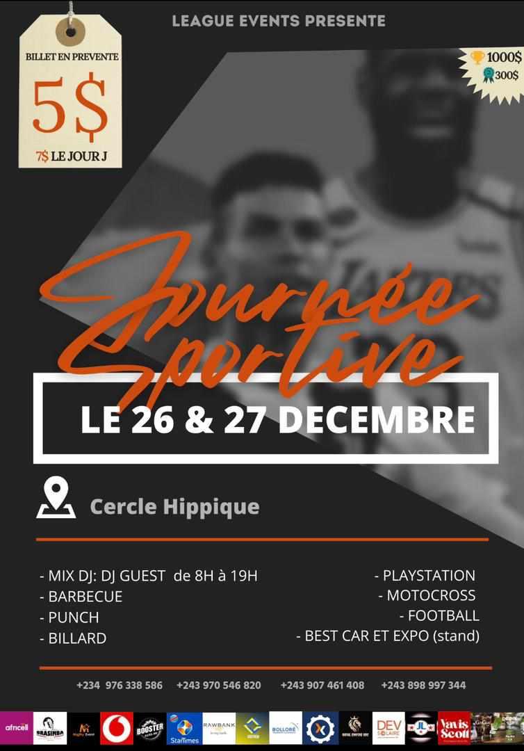 Journee sportive leagues events